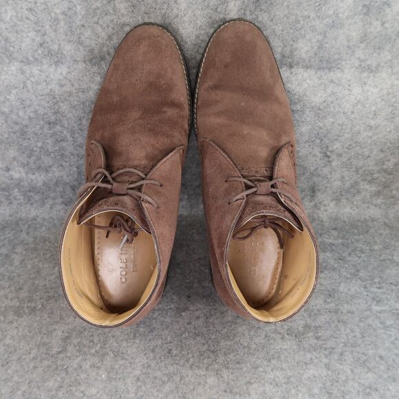 Cole Haan Shoes Mens 7 Boots Dress Chukka Desert Grand Os Brogue Leather Brown main image 11
